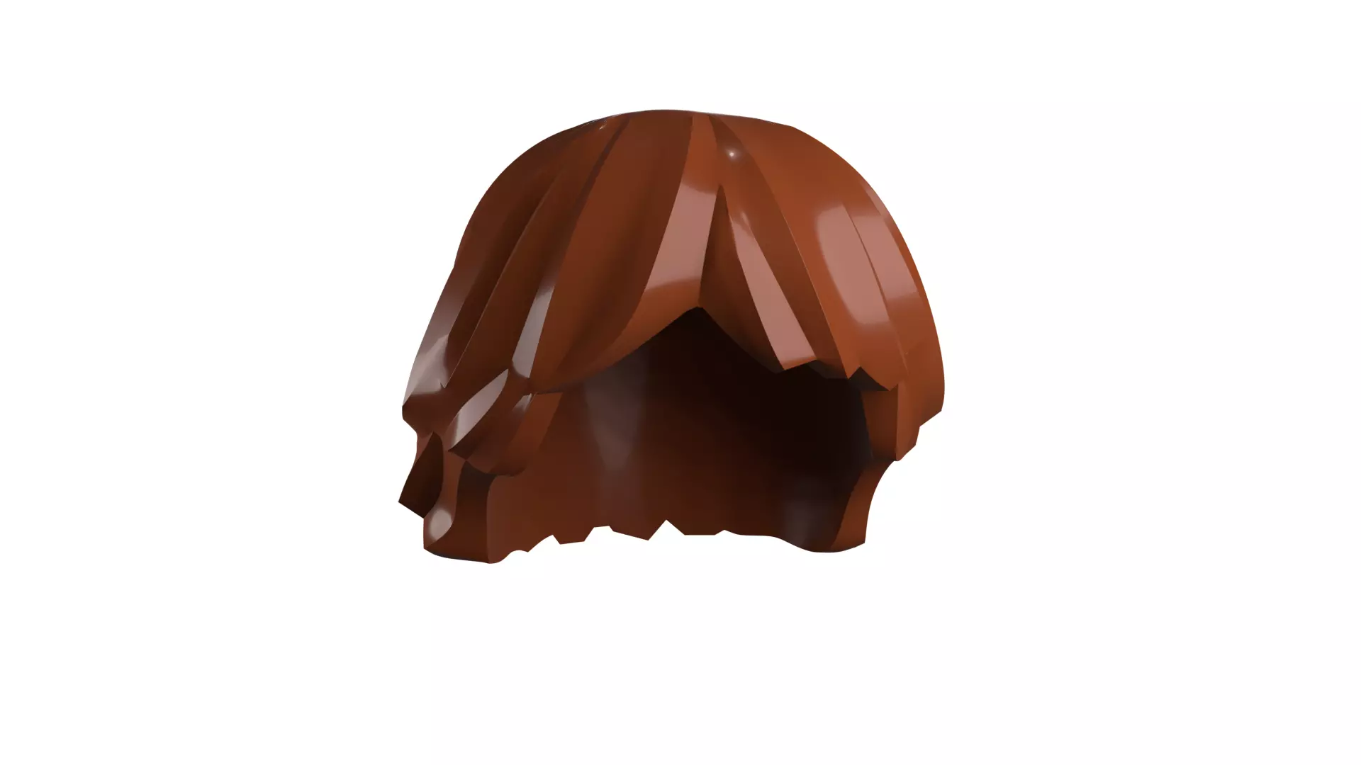 Custom3Dprint Minifigure Accessory - Minifigure Hair S2 - 104 3D print model_7