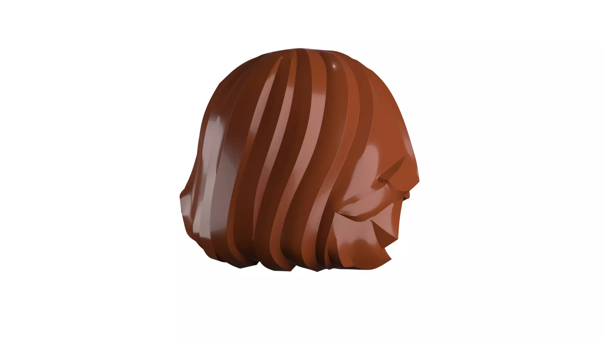 Custom3Dprint Minifigure Accessory - Minifigure Hair S2 - 104 3D print model_37
