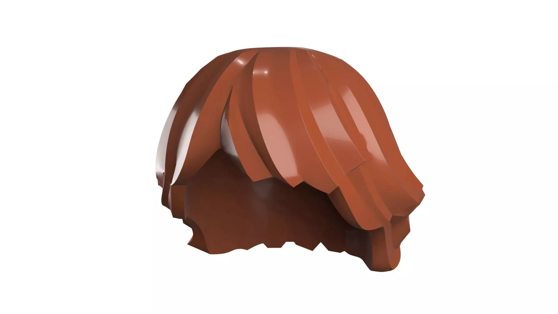 Custom3Dprint Minifigure Accessory - Minifigure Hair S2 - 104 3D print model_0