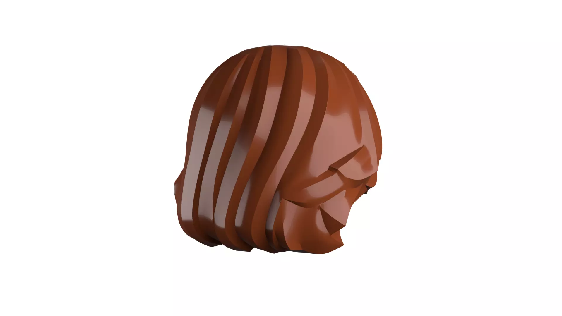 Custom3Dprint Minifigure Accessory - Minifigure Hair S2 - 104 3D print model_34