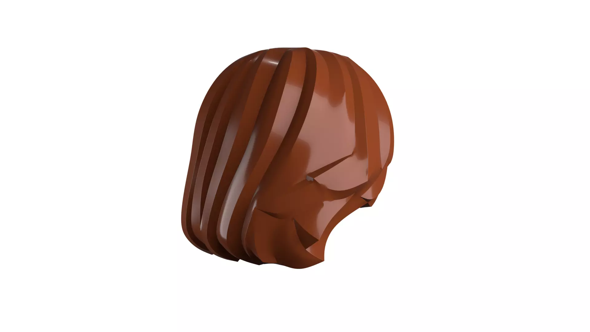 Custom3Dprint Minifigure Accessory - Minifigure Hair S2 - 104 3D print model_30