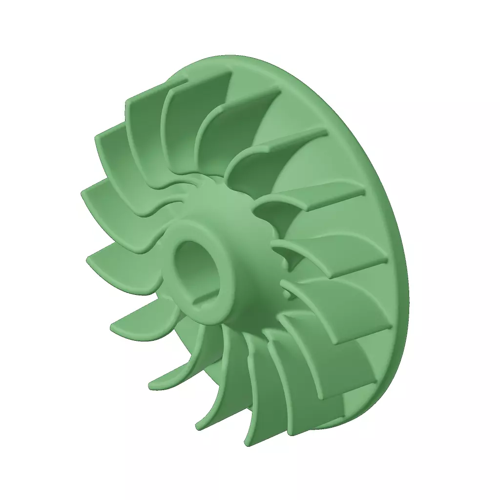 Plastic Automotive Engine Flywheel 3D model