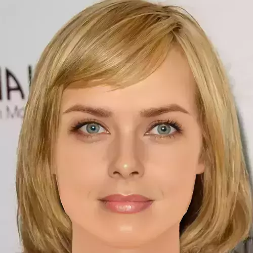 Izabella Scorupco Head - No Hair - Low poly head for game