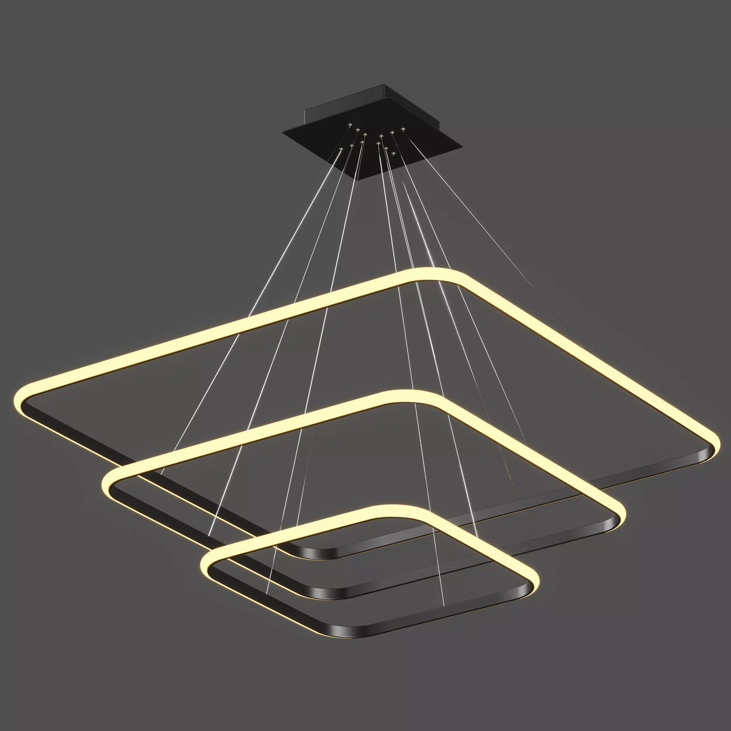 JMrider Pendant Light Modern corona 3D model_3