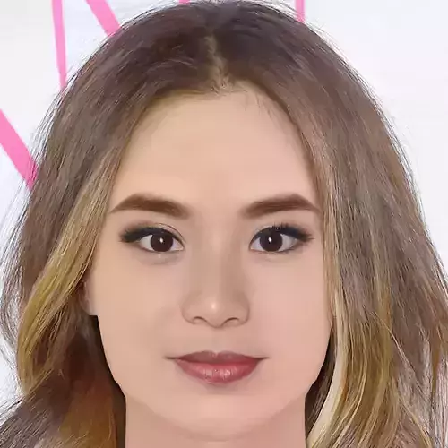 Jamie Chung Head - No Hair - Low poly head for game