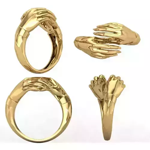 FACETES HAND RING