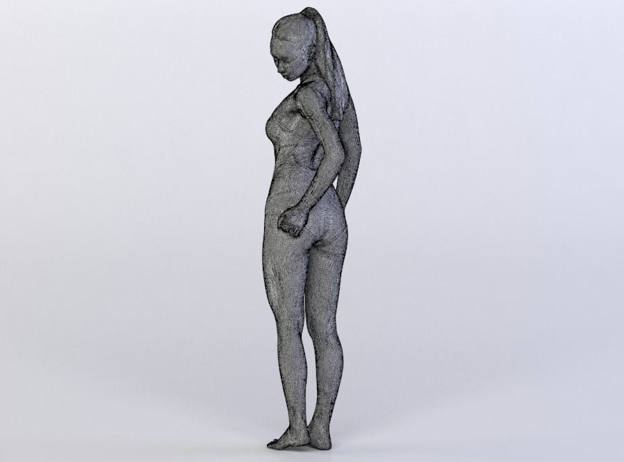 Tilda 0013 Woman in underwear 3D model_5