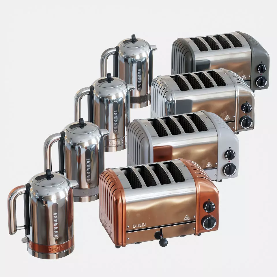 Dualit kitchen set 3D model 3D model_5