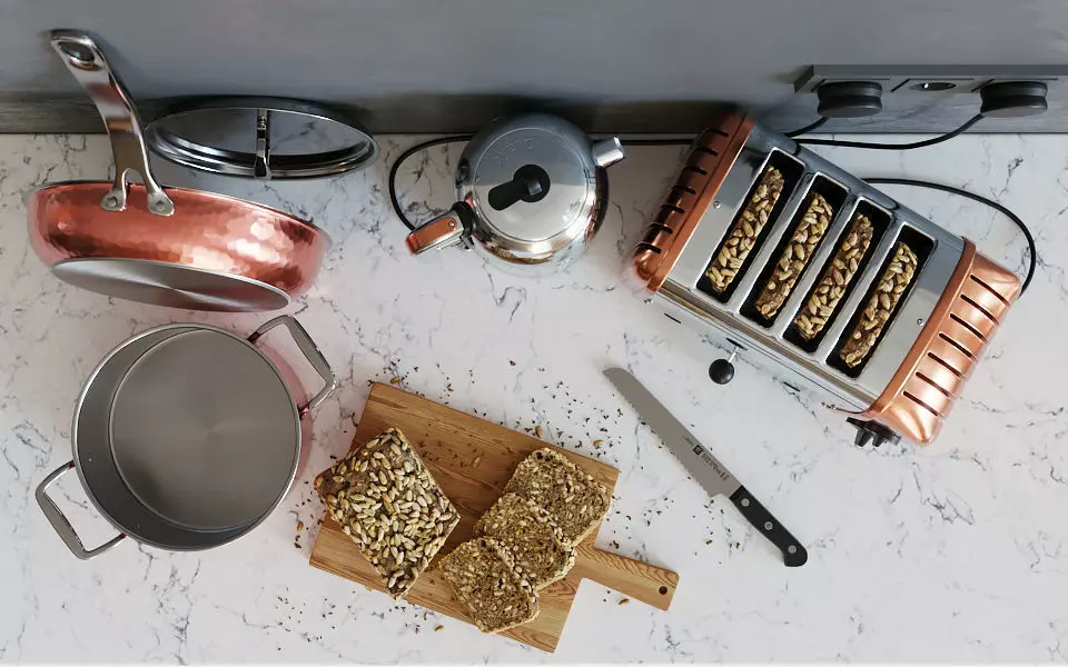 Dualit kitchen set 3D model 3D model_3