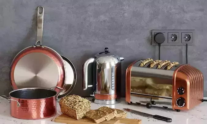Dualit kitchen set 3D model