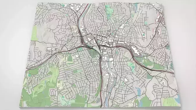 Cityscape Waterbury Connecticut United States