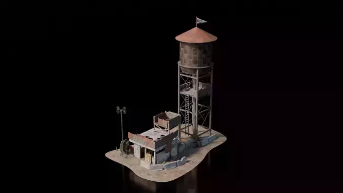 Warzone - Guarded Water Tower
