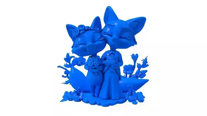 fox wedding -  Wedding Couple - Eternal Love 