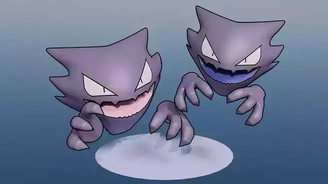 Pokemon Haunter and Shiny Version