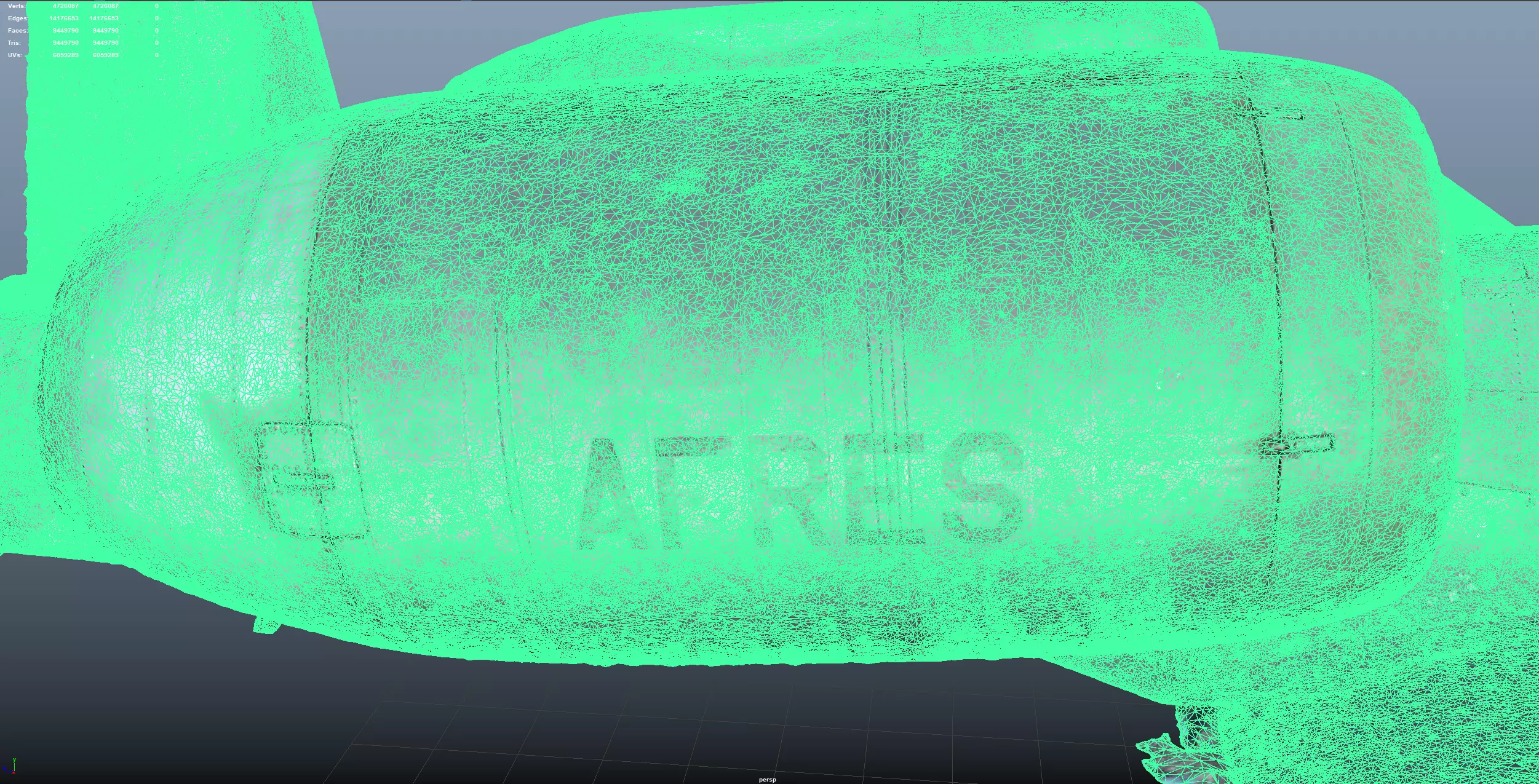 A-10 Thunderbolt High Quality 3d scan 3D model_16