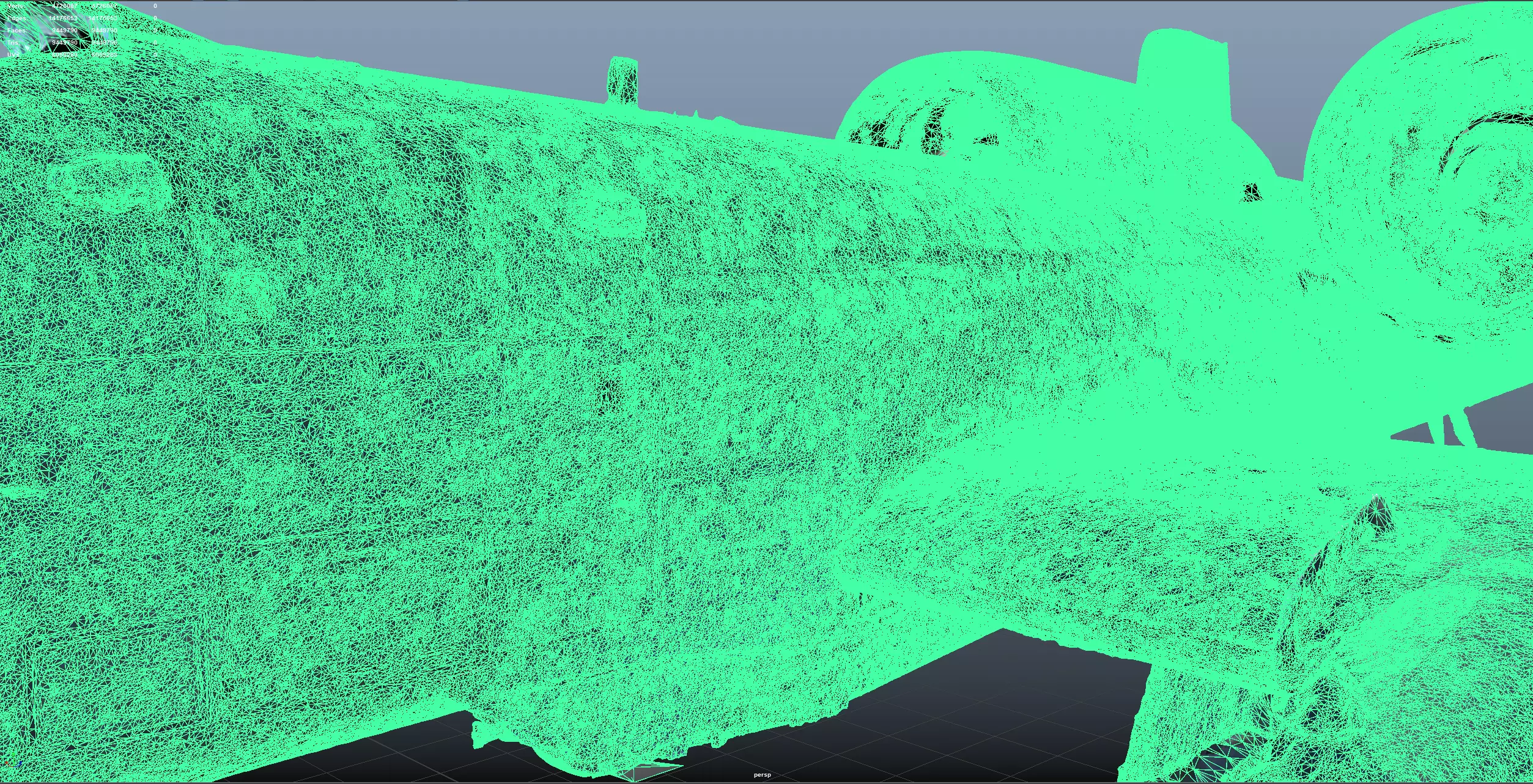 A-10 Thunderbolt High Quality 3d scan 3D model_14