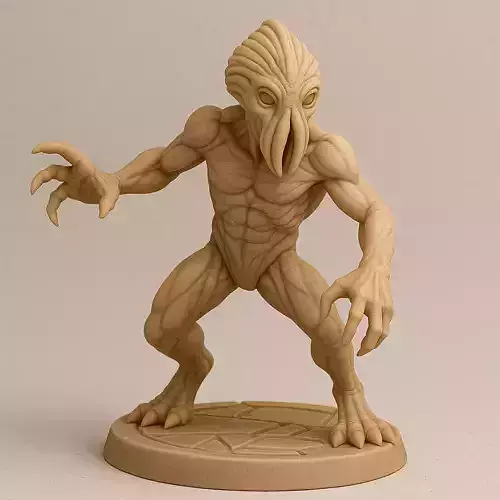 ALIEN BERSERKER 3D Printable Sci-Fi Miniature STL