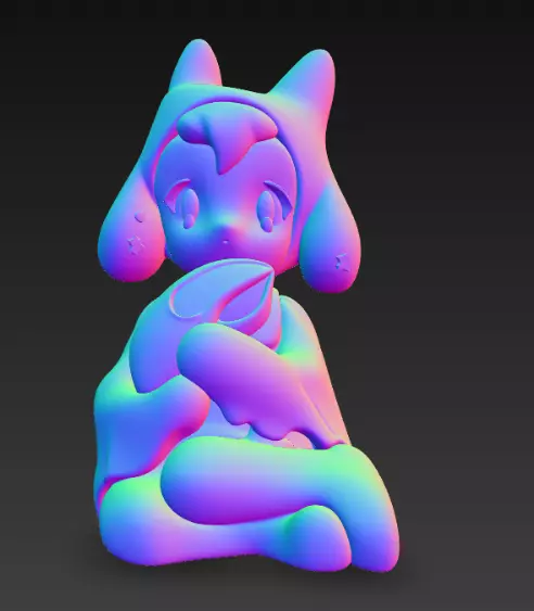 Aamy The Magicians Story Series Case - Demon Girl 3D print model_1