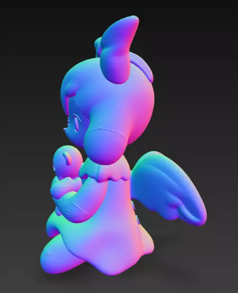 Aamy The Magicians Story Series Case - Doll Girl 3D print model_4