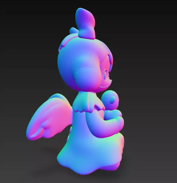 Aamy The Magicians Story Series Case - Doll Girl 3D print model_2