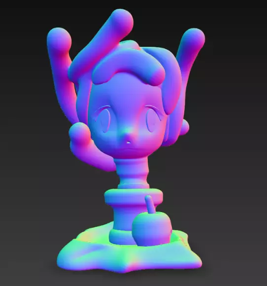 Aamy The Magicians Story Series Case - Medusa Girl 3D print model_1