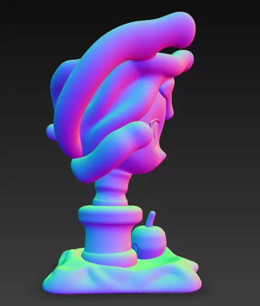 Aamy The Magicians Story Series Case - Medusa Girl 3D print model_4