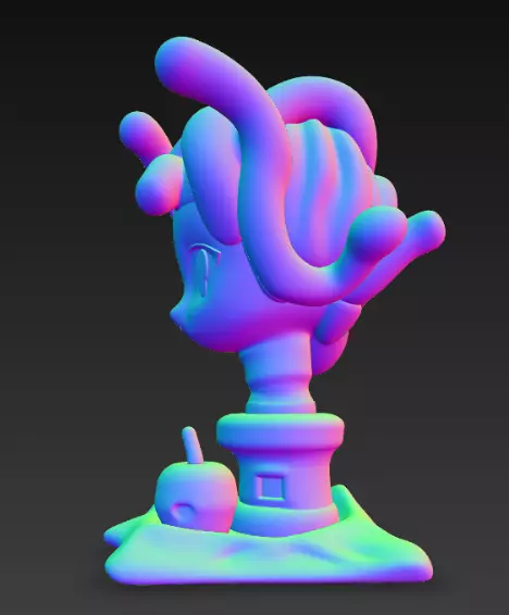 Aamy The Magicians Story Series Case - Medusa Girl 3D print model_2