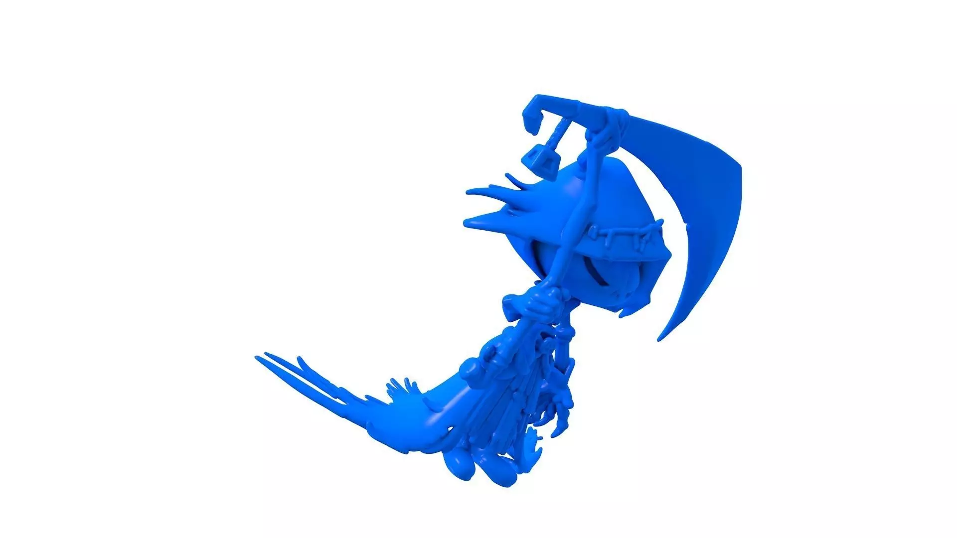 Reaper - Reaper stl - grim reaper -  terrible - ghost - scythe  3D print model_1