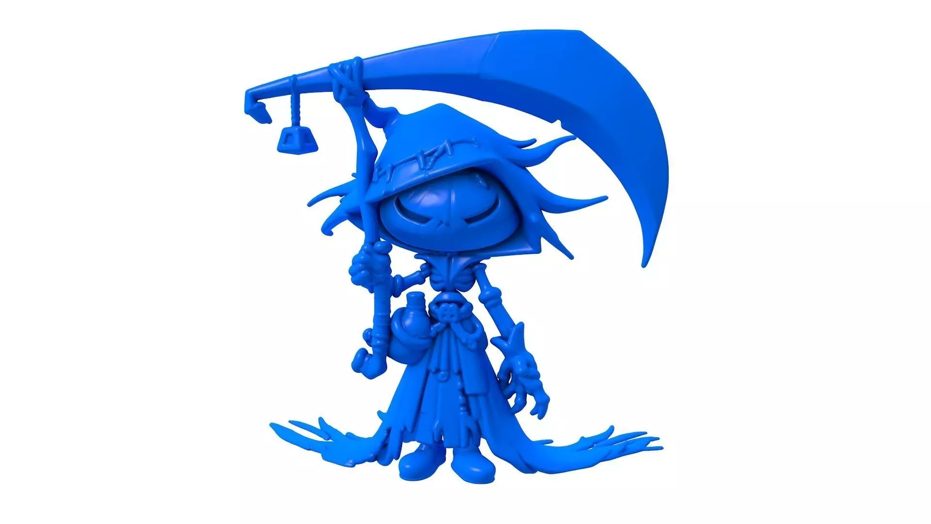 Reaper - Reaper stl - grim reaper -  terrible - ghost - scythe  3D print model_0