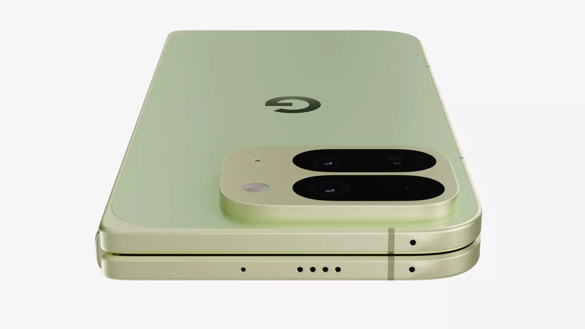 Google Pixel 10 Pro Fold Jade Low-poly 3D model_4