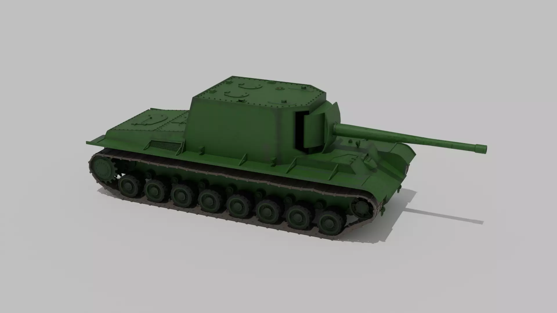 SU-100Y 3D model_2