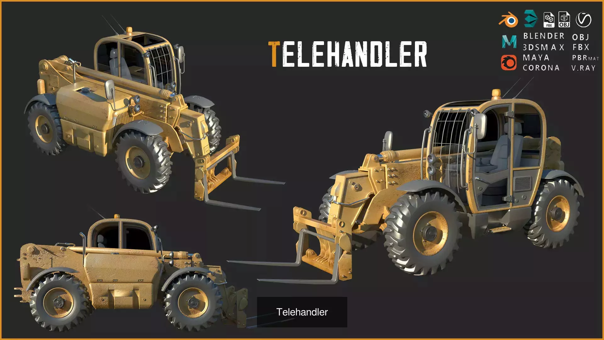 MEGA PACK  18 Models  Industrial Machinery 3D Model Collection_8