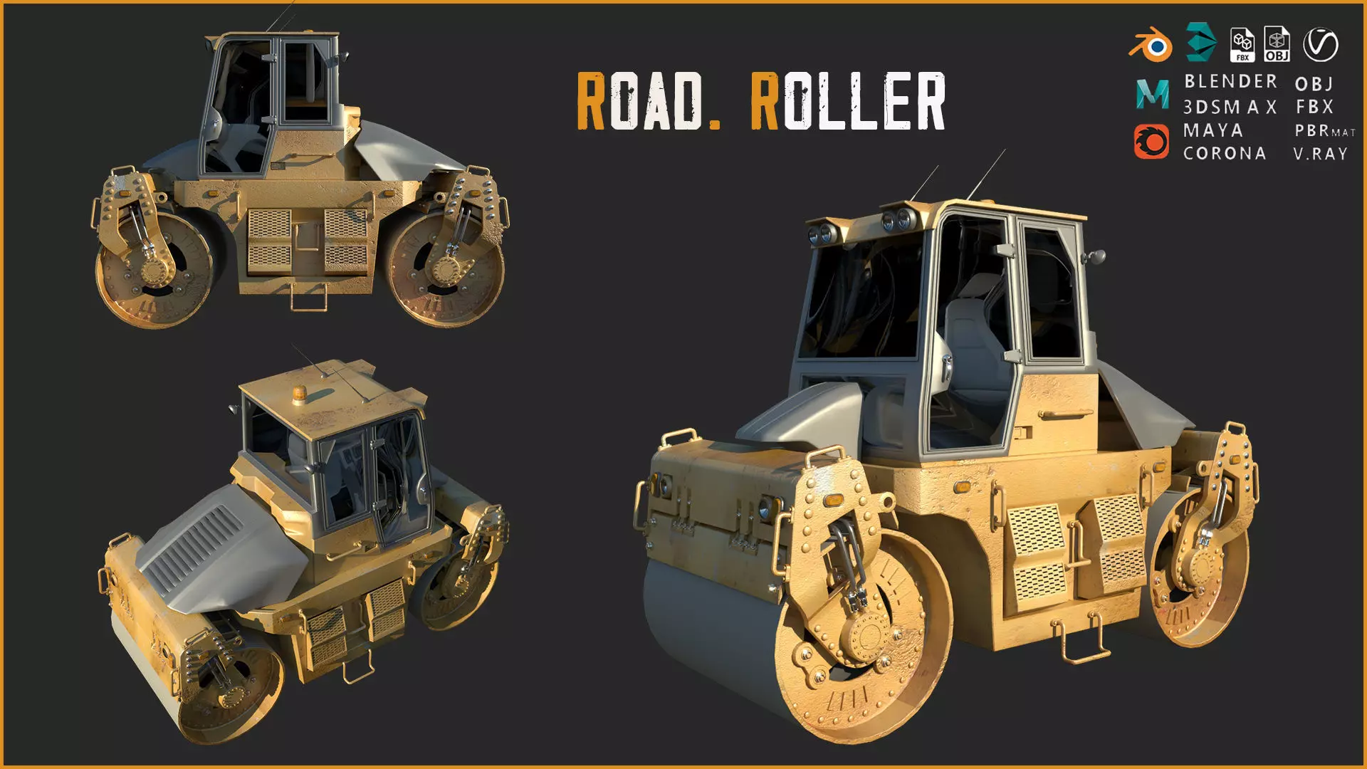 MEGA PACK  18 Models  Industrial Machinery 3D Model Collection_19