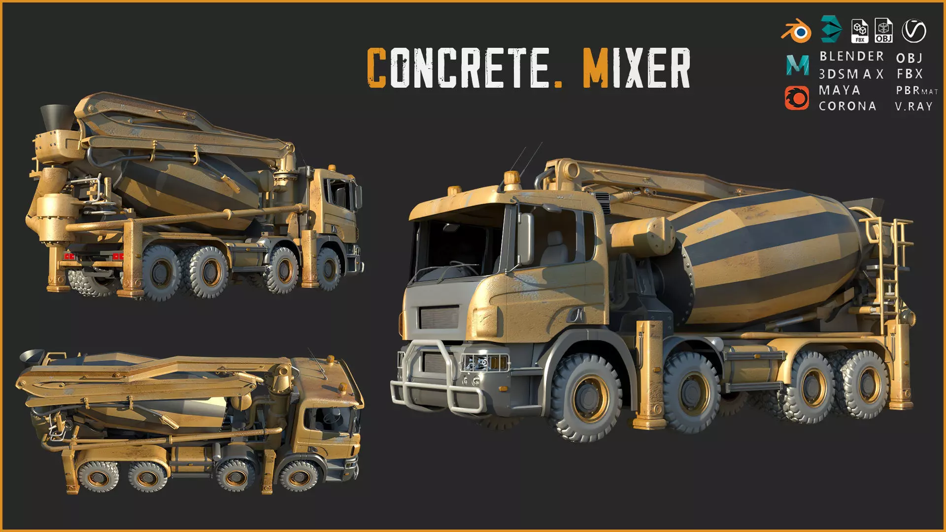 MEGA PACK  18 Models  Industrial Machinery 3D Model Collection_15