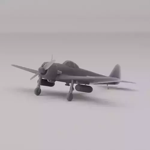 Nakajima Ki-43 Tactical Fighter Japan WWII 1942