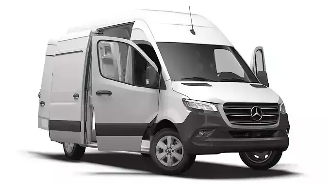 Mercedes Benz Sprinter L2H3 RWD HQ Interior 2025