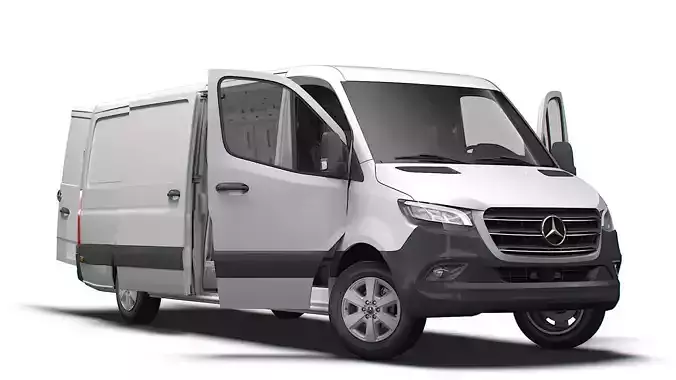 Mercedes Benz Sprinter L3H1 RWD HQ Interior 2025