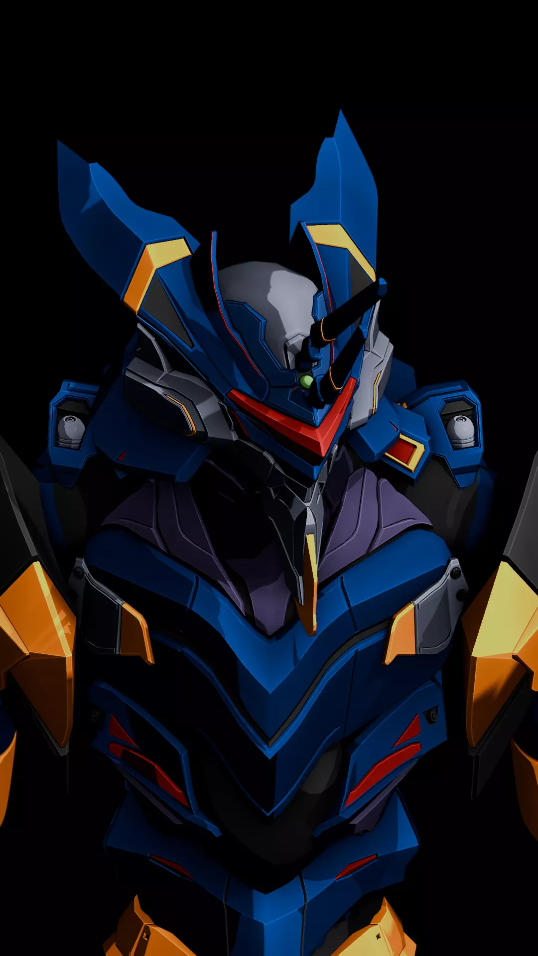 Units-06 Eva Neon Genesis Evangelion 3D Model 3D model_3