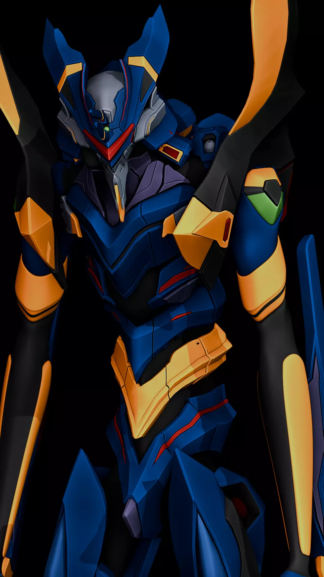 Units-06 Eva Neon Genesis Evangelion 3D Model 3D model_10