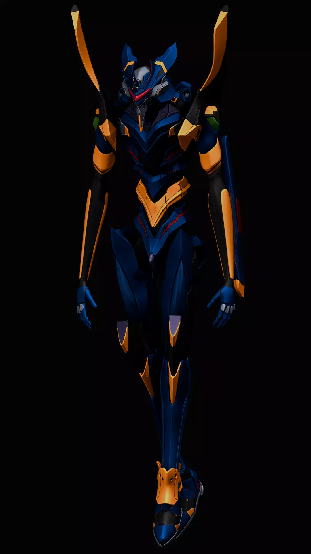 Units-06 Eva Neon Genesis Evangelion 3D Model 3D model_9