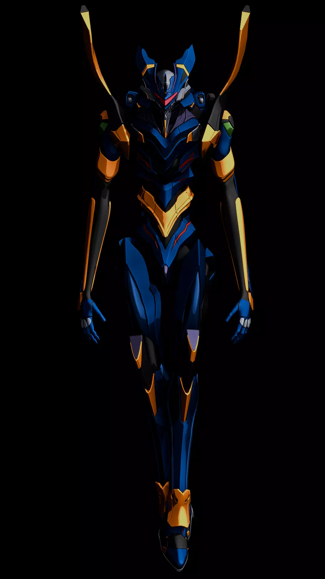 Units-06 Eva Neon Genesis Evangelion 3D Model 3D model_7