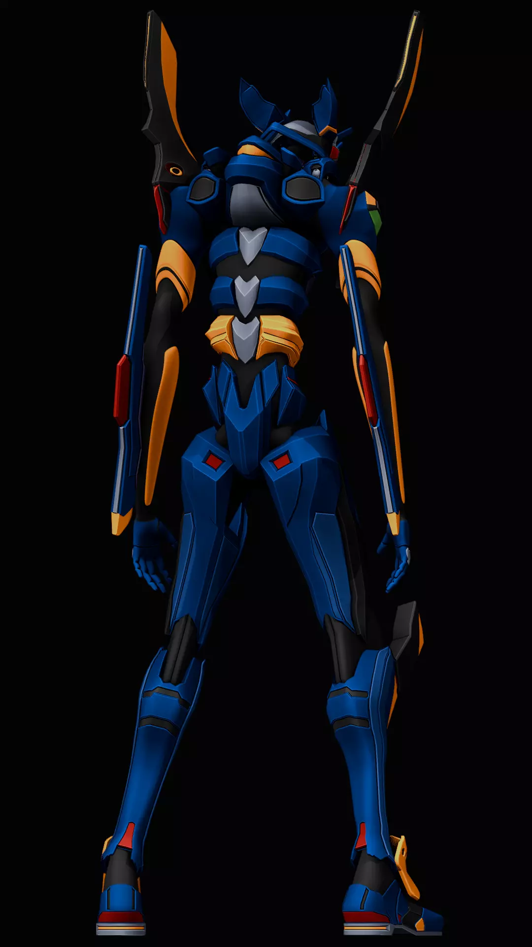 Units-06 Eva Neon Genesis Evangelion 3D Model 3D model_5