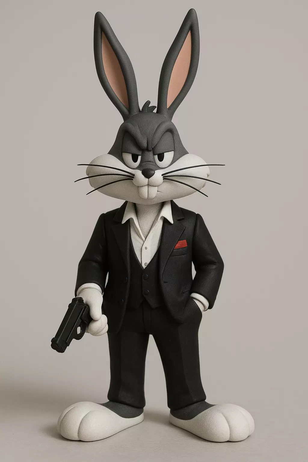 Bugs Bunny Scarface Edition 3D print model_0