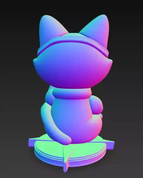 Cassy Cat Zodiac Series Case - Aquarius 3D print model_3