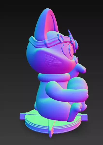 Cassy Cat Zodiac Series Case - Aquarius 3D print model_4