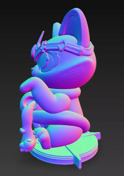 Cassy Cat Zodiac Series Case - Aquarius 3D print model_2