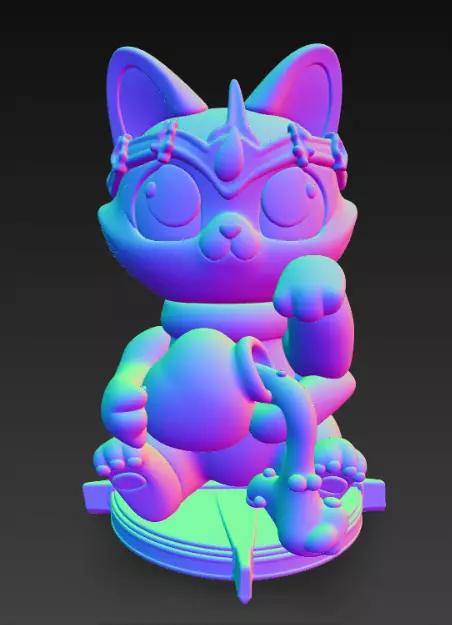 Cassy Cat Zodiac Series Case - Aquarius 3D print model_1