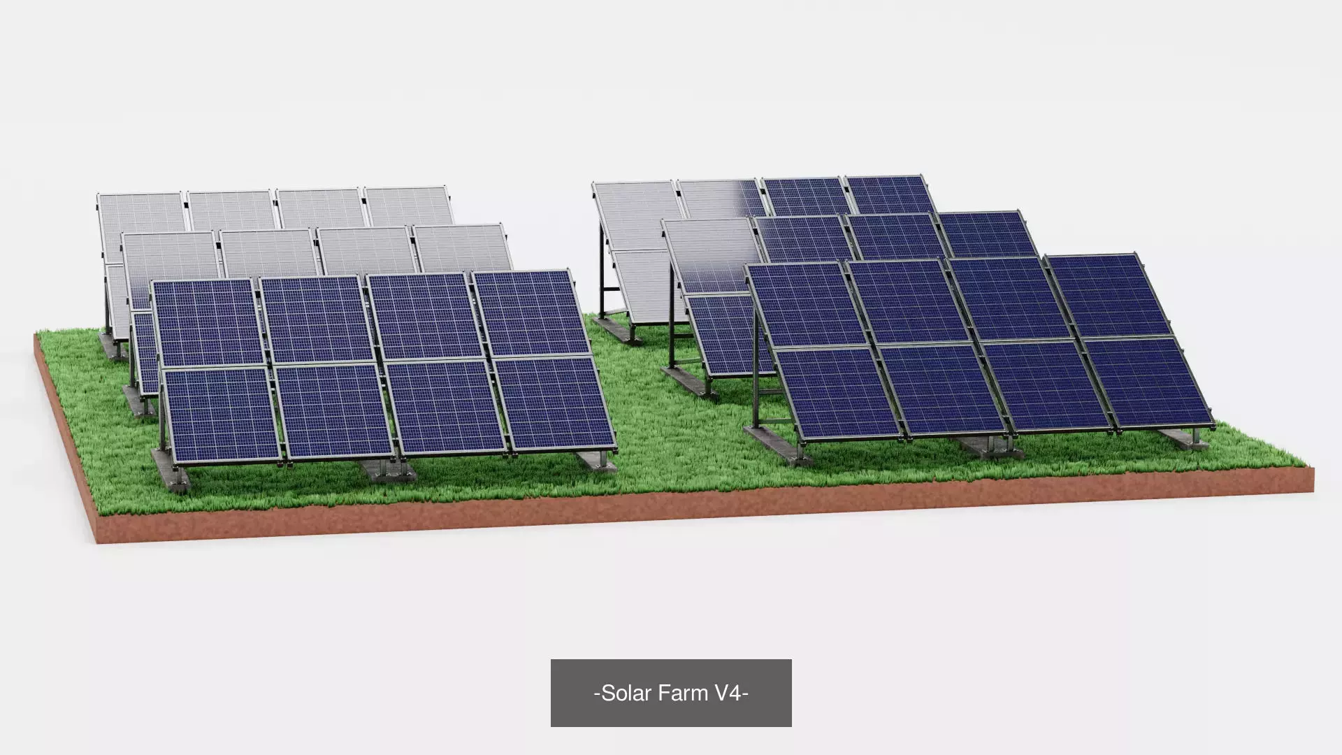 -Solar Farms- 3D Model Collection_5