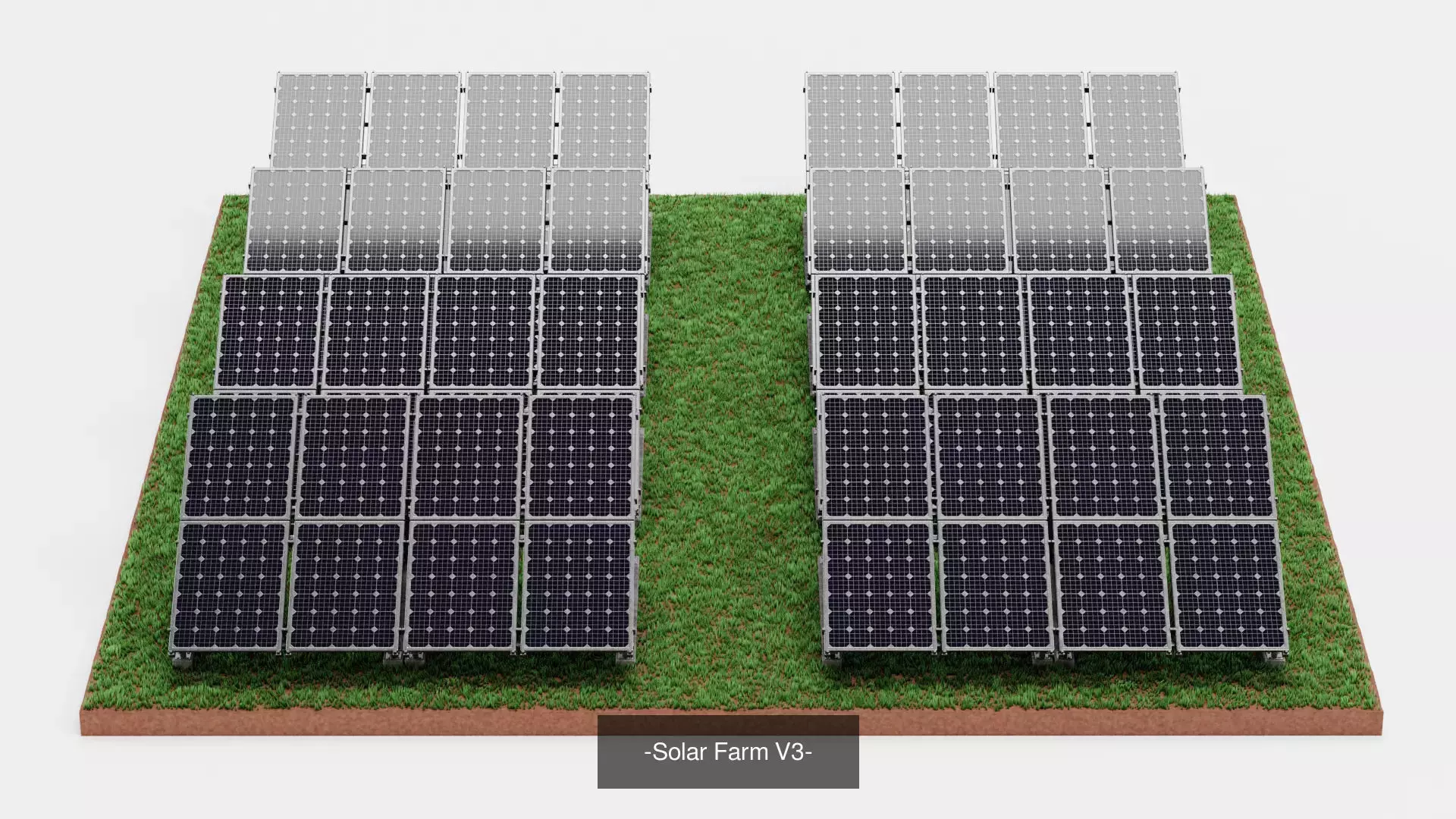 -Solar Farms- 3D Model Collection_4