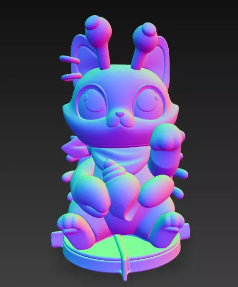 Cassy Cat Zodiac Series Case - Cancer 3D print model_1